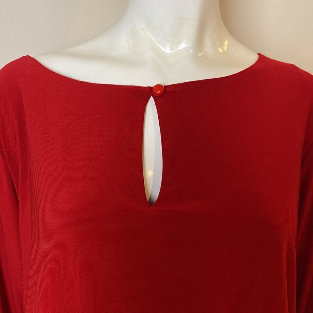 Emma & Michele Red Dress, be Ready for Valentine’s Day, Size 3X - Picture 2 of 8